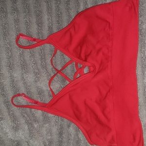 Pink red sz M bralette